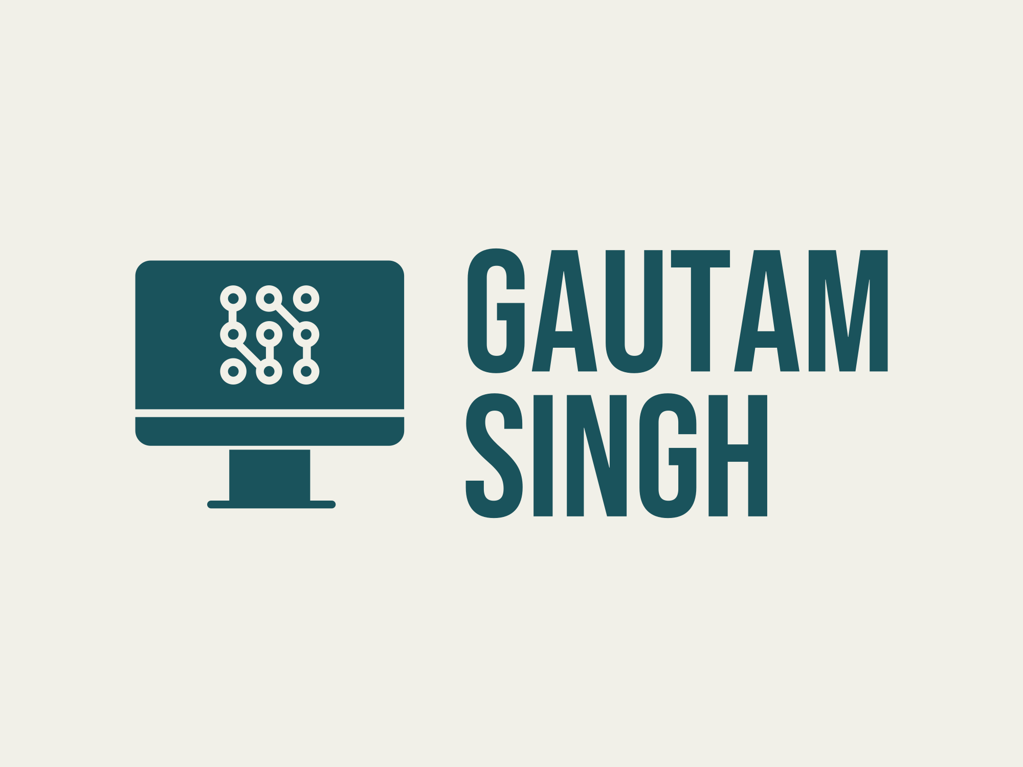 Gautam Singh's logo